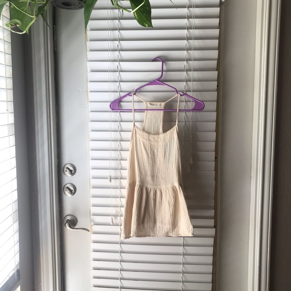 Cream tank top